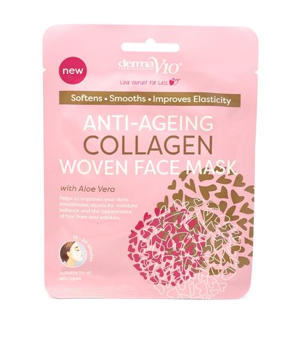 DermaV10 Anti-Agening Collagen Face Mask