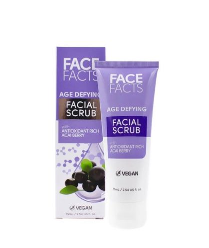 Face Facts Age Defying Facial Scrub Vegan 75ml